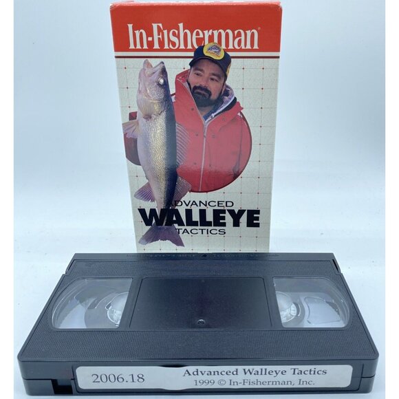 10 Fishing VHS In-Fisherman Walleye Largemouth Bass Pike Crappie Videos - Picture 14 of 15